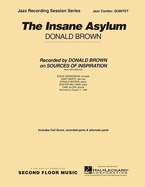 Insane Asylum : For Jazz Combo.