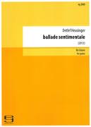 Ballade Sentimentale : Für Gitarre (2012).