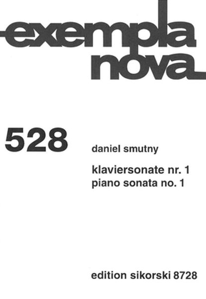 Klaviersonate Nr. 1 = Piano Sonata No. 1 (2009).