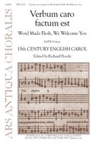 Verbum Caro Factum Est : SATB Voices.