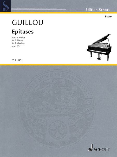 Epitases, Op. 65 : Pour 2 Pianos.