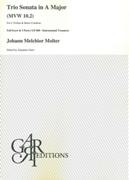 Trio Sonata In A Major (Mwv 10.2) : For 2 Violins and Basso Continuo / edited by Alejandro Garri.
