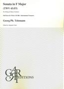Sonata In F Major (TWV 43:F5) : For Strings and Basso Continuo / Ed. Alejandro Garri.