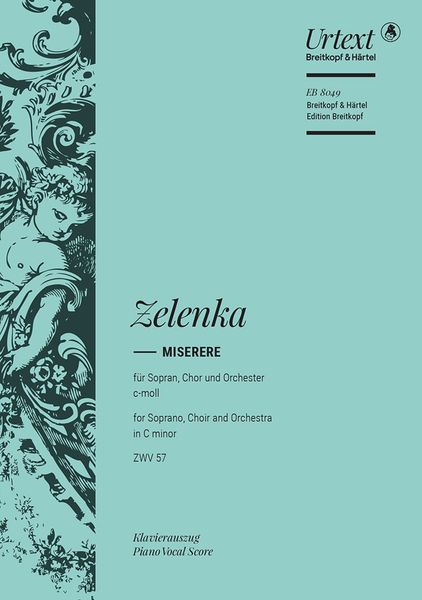 Miserere C-Moll, Zwv 57 : Für Soli, Chor und Orchester / Ed. Matthias Hutzel and Thomas Kohlhase.