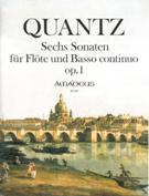 6 Sonaten, Op. 1 : Für Querflöte und Basso Continuo / edited by Winfried Michel.