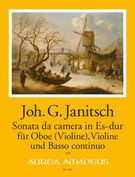 Sonata Da Camera In Es-Dur : Für Oboe (Violine), Violine und Basso Continuo / Ed. Yvonne Morgan.