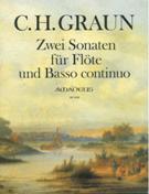 2 Sonaten : Für Flöte und Basso Continuo / edited by Yvonne Morgan.