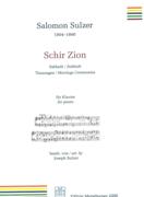 Schir Zion, Heft 1 : Für Klavier / arranged by Joseph Sulzer.