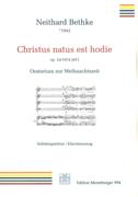 Christus Natus Est Hodie, Op. 24 : Oratorium Zur Weihnachtszeit (1974).