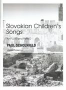 Slovakian Children's Songs : For Flute and Piano.