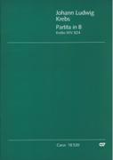 Partita In B, Krebs-WV 824 : Per Il Cembalo (Pianoforte) / edited by Felix Friedrich.