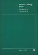 Partita In Es, Krebs-WV 827a : Per Il Cembalo (Pianoforte) / edited by Felix Friedrich.