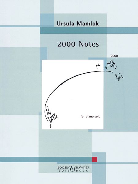 2000 Notes : For Piano Solo (2000).