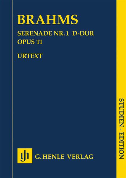 Serenade Nr. 1 D-Dur, Op. 11 / edited by Michael Musgrave.