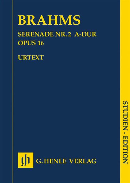 Serenade Nr. 2 A-Dur, Op. 16 / edited by Michael Musgrave.