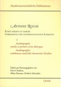 Autobiographie, Articles Et Premiers Écrits Théoriques.