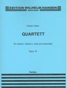 Quartett, Op. 10 : Für Violine I, Violine II, Viola und Violoncello.