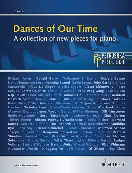 Dances of Our Time : A Collection of New Pieces For Piano.