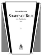 Shades Of Blue : For Orchestra (1993).