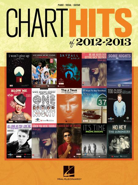 Chart Hits Of 2012-2013.