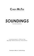 Soundings (1995) : For Wind Symphony.