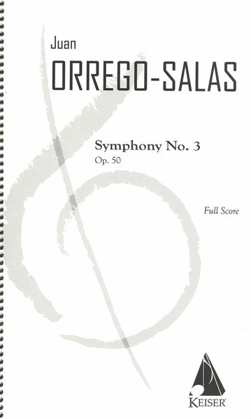 Symphony No. 3, Op. 50 : For Orchestra (1961) - In 4 Movements.