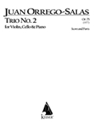 Trio No. 2, Op. 75 : For Violin, Cello and Piano (1977).