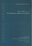 Nisi Dominus Aedificaverit Domum : Geistliches Konzert / edited by Cosimo Stawiarski.