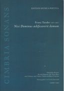 Nisi Dominus Aedificaverit Domum : Geistliches Konzert / edited by Cosimo Stawiarski.