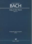 Selig Ist der Mann, BWV 57 : Kantate Zum 2. Weihnachtstag / edited by Frieder Rempp.
