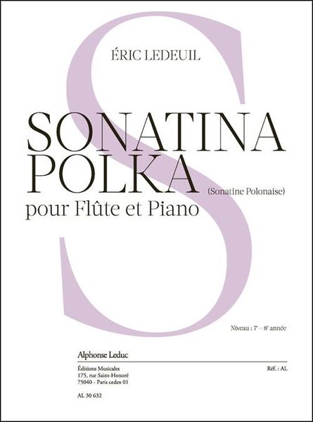 Sonatina Polka (Sonatine Polonaise) : Pour Flute Et Piano.