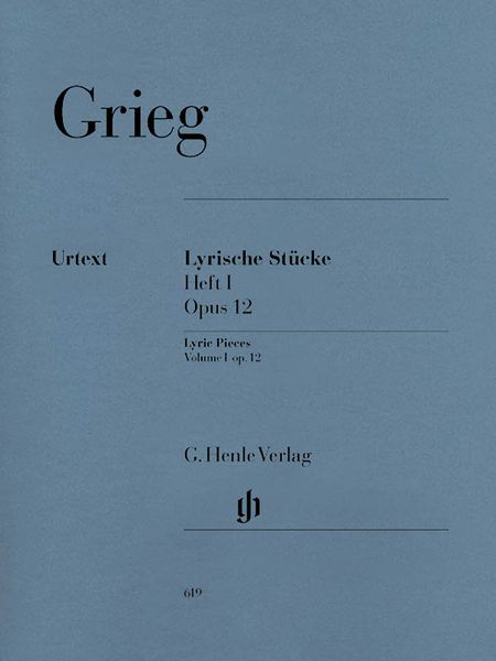 Lyric Pieces, Book 1, Op. 12 : For Piano.