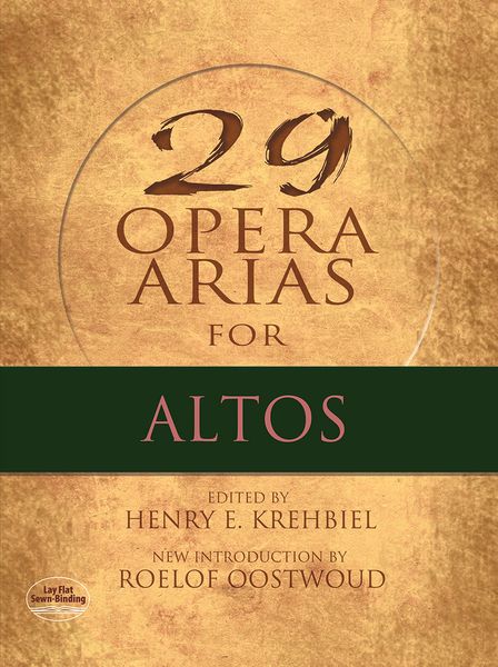 29 Opera Arias : For Altos / edited by Henry E. Krehbiel.