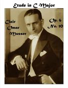 Etude, Op. 6 No. 10 In C Major : For Marimba.