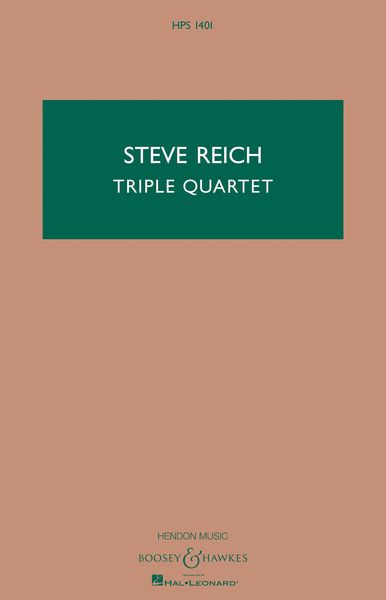 Triple Quartet : For String Quartet and Tape.