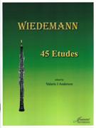 45 Etudes : For Oboe / edited by Valerie Anderson.