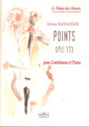 Points, Op. 173 : Pour Contrebasse Et Piano (2006).