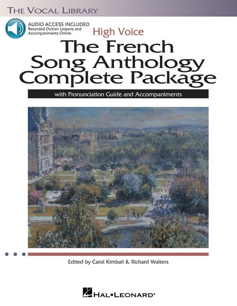 French Song Anthology Complete Package : High Voice / edited by Carol Kimball and Richard Walters.