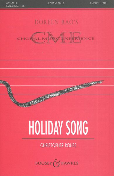 Holiday Song : For Unison Treble Voices, Percussion and Piano Or Guitar.