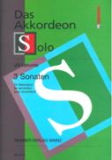 3 Sonaten : For Accordion.