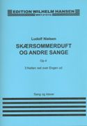 Skaersommerduft, Op. 4 No. 3 - Natten Red Over Engen Ud : For Sang Og Klaver.