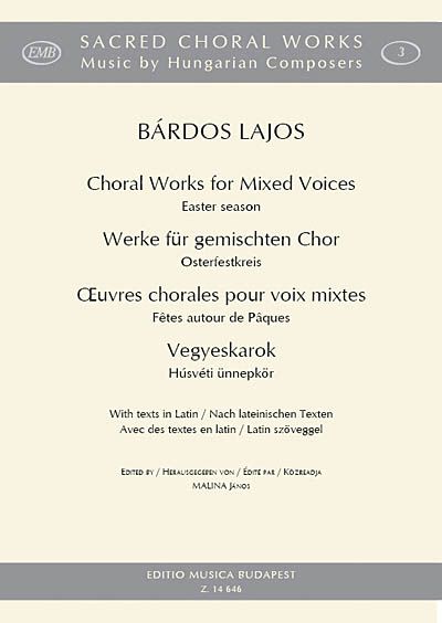 Choral Works For Mixed Voices : Easter Season.