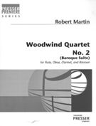 Woodwind Quartet No. 2 (Baroque Suite) : For Flute, Oboe, Clarintet and Bassoon (1971).