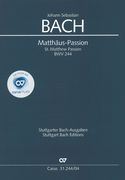 Matthäus-Passion = St. Matthew Passion / edited by Klaus Hofmann.