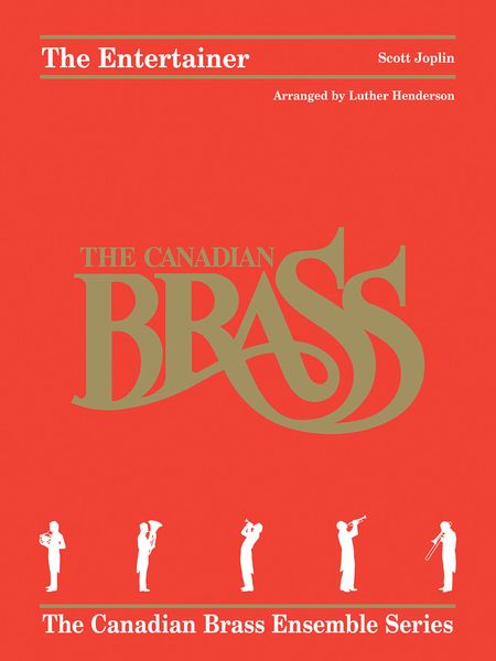 The Entertainer : For Brass Quintet / arranged by Luther Henderson.