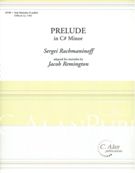 Prelude In C Sharp Minor : For Marimba / Adapted by Jacob Remington.