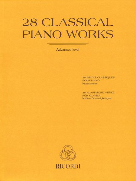 28 Classical Piano Works : Advanced Level.