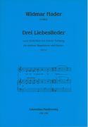 Drei Liebeslieder Nach Gedichten von Galsan Tschinag : Für Mittlere Singstimme und Klavier (2012).
