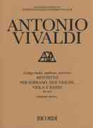 Longe Mala, Umbrae, Terrores : Mottetto Per Soprano, Due Violini, Viola E Basso (RV 629).