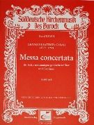 Messa Concertata : For Soli, Chorus and Continuo.